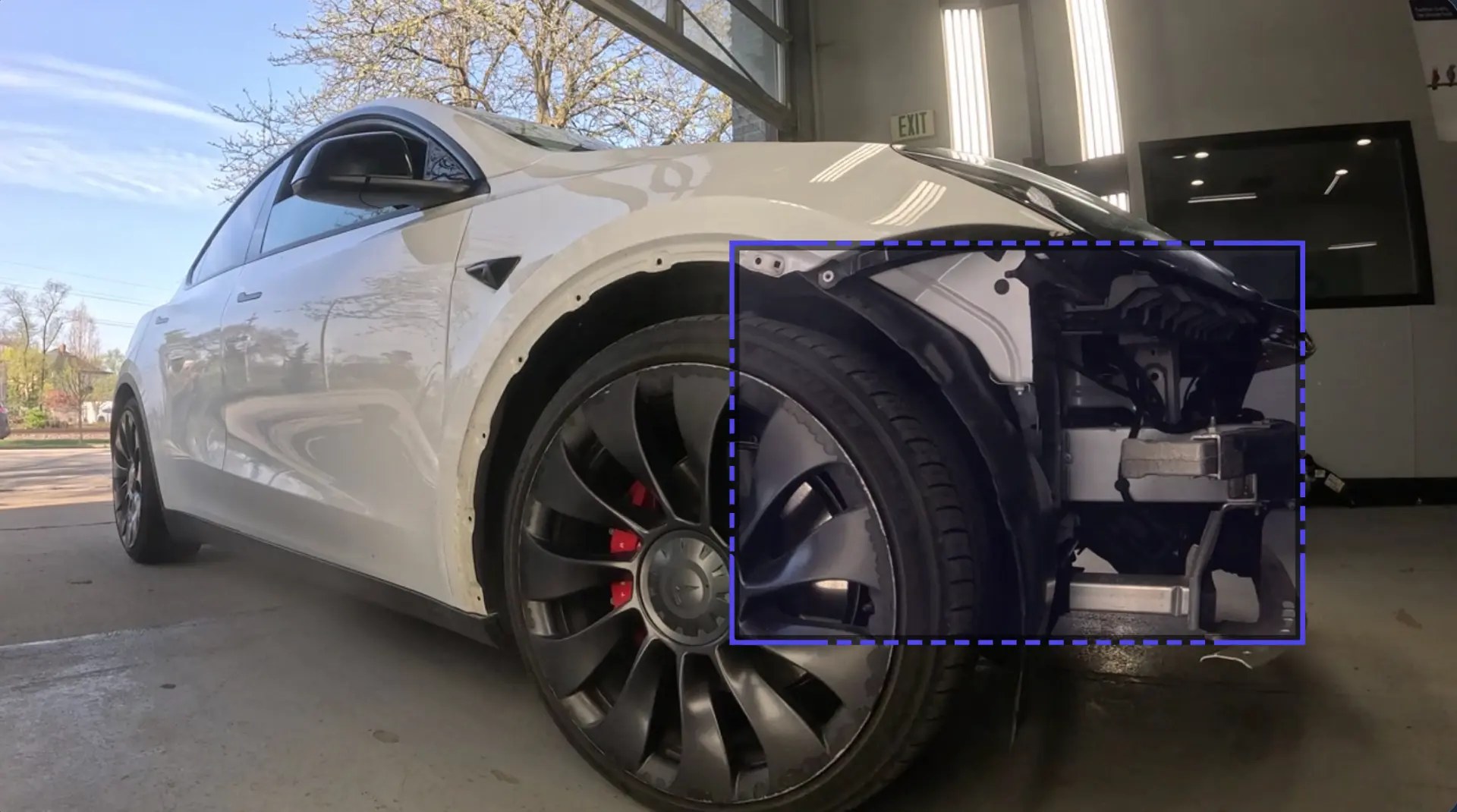 Body Damage inspection example